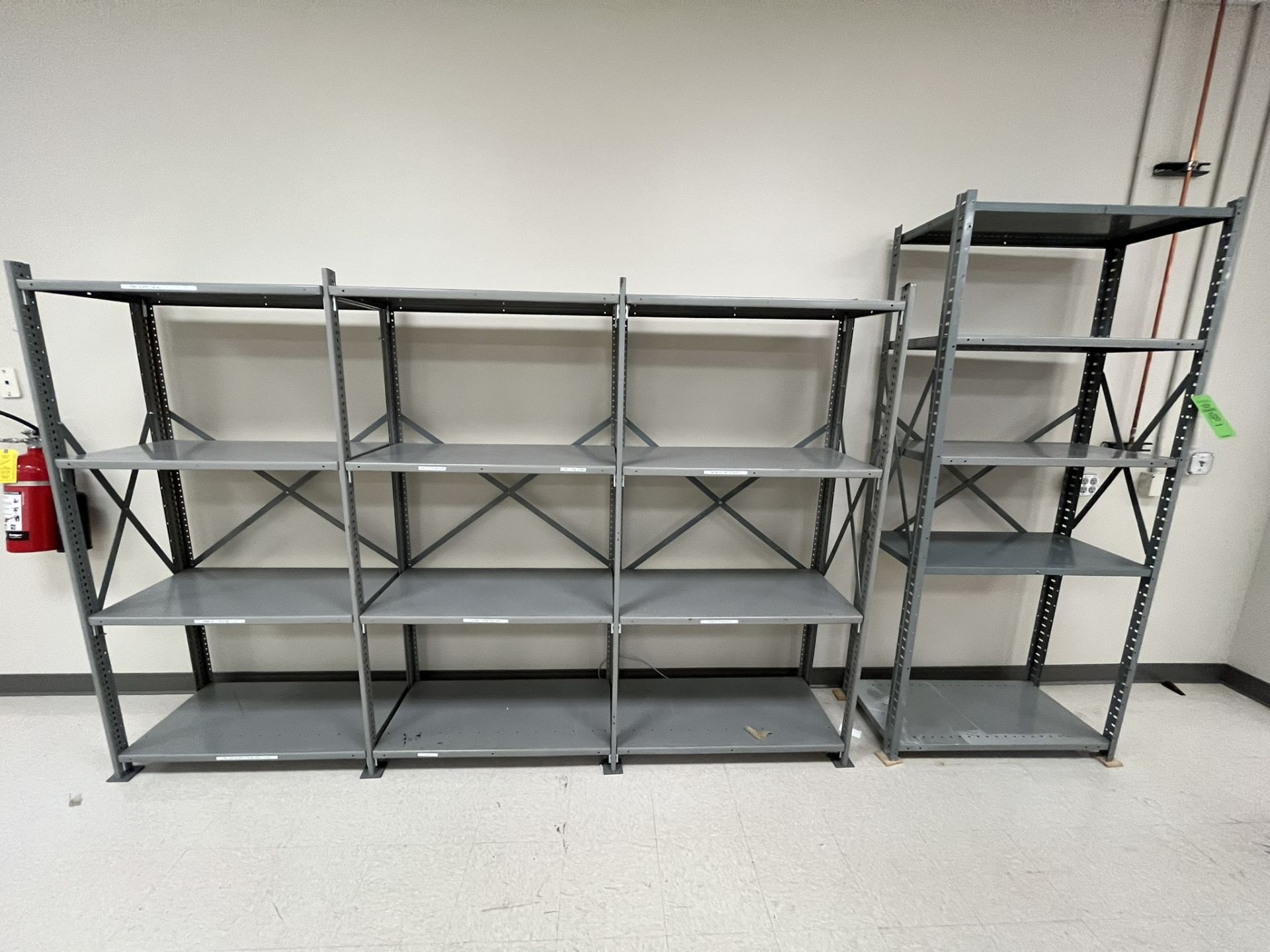 ROW OF PAN SHELF RACKING (ZONE 3)