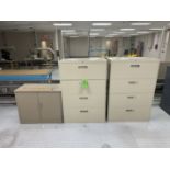 (2) FILING CABINETS AND EQUIPMENT CABINET (ZONE 3)