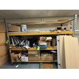 CONTENTS OF RACK: MOUNTING ARMS; OVERHEAD LIGHTS; MOUNTING HARDWARE (ZONE 5)