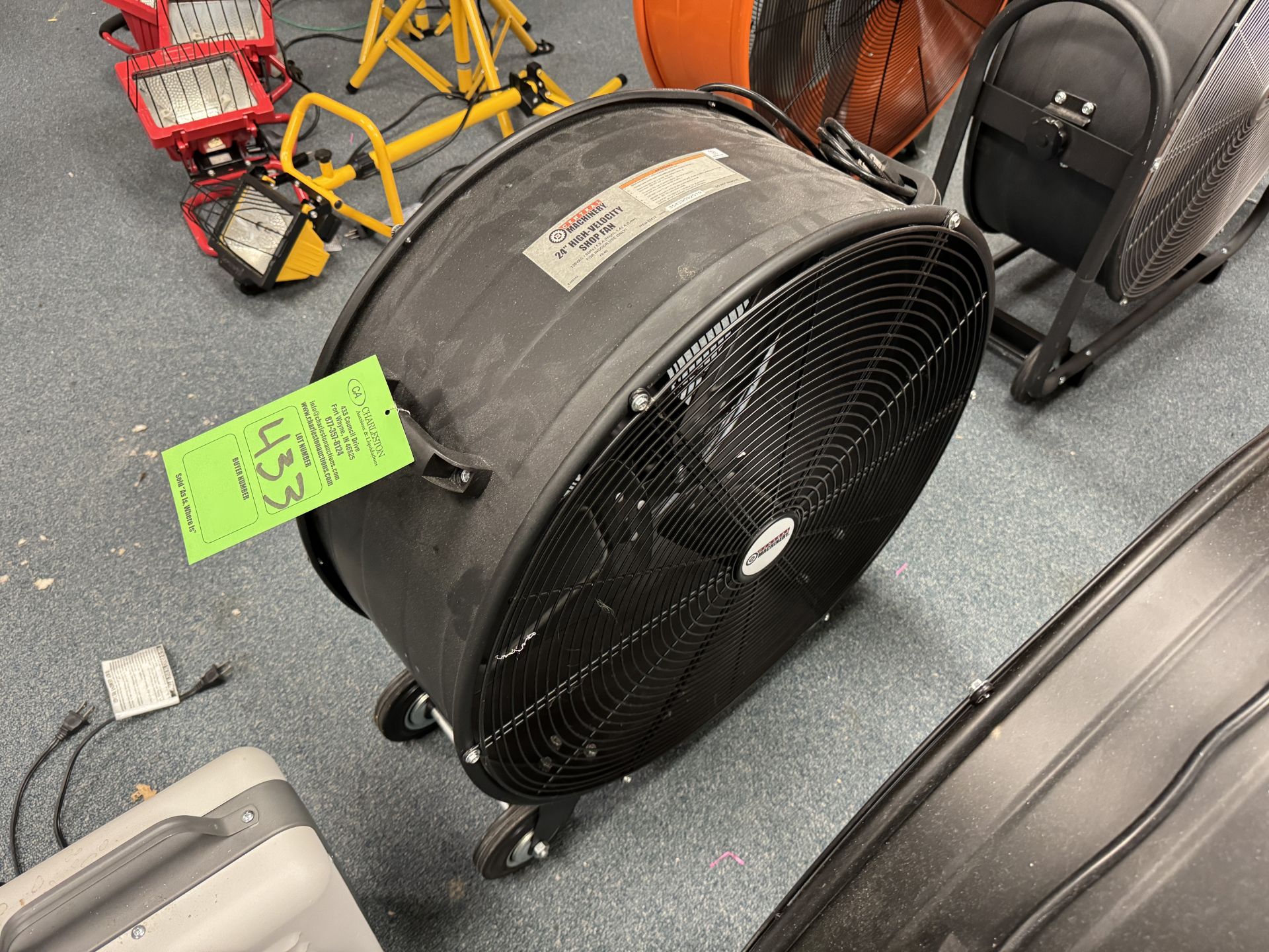 CENTRAL MACHINARY 24" SHOP FAN (ZONE 5)