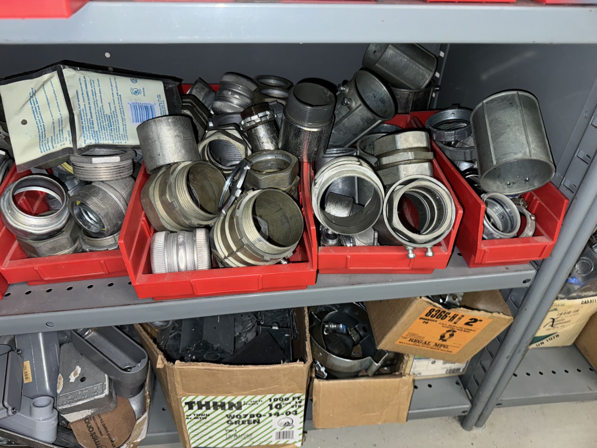 CONTENTS OF RACK: ASSORTED FITTINGS; LEVITON; OCCUPANCY SENSORS (ZONE 5) - Image 7 of 9