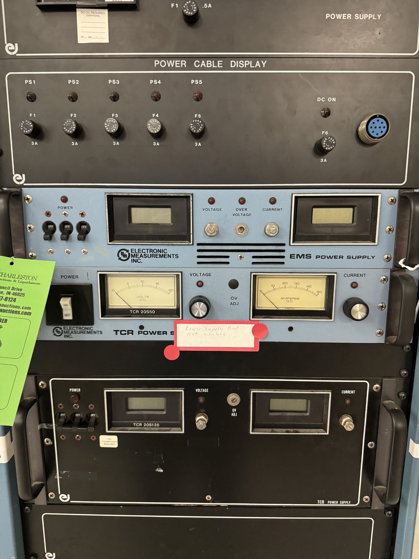 DISPATCH BURN-IN CABINET OVEN WITH EJ SYSTEMS TEST CONTROL INCLUDING ELECTRONIC MEASUREMENTS PCR - Image 5 of 7