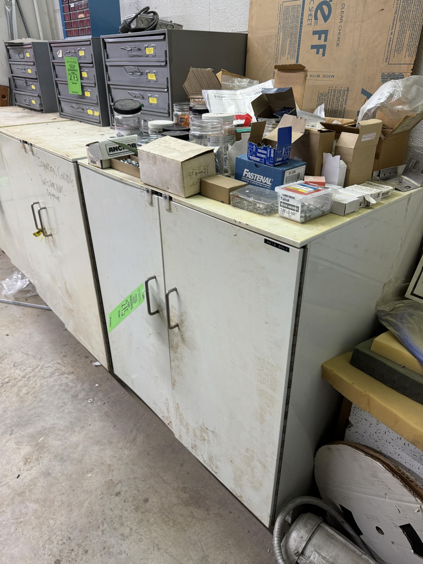 (3) WORK TOP STORAGE CABINETS (ZONE 5) - Image 3 of 3