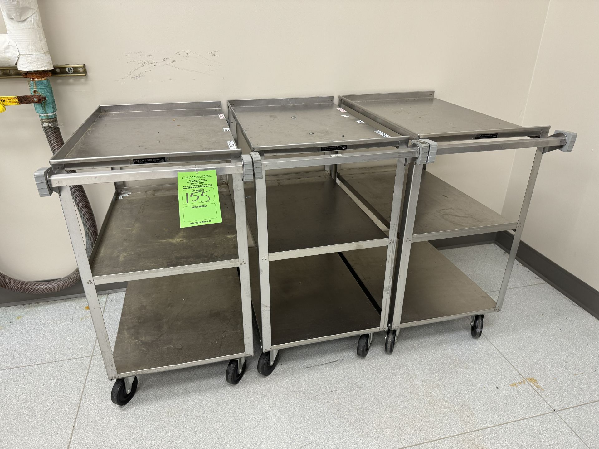 (3) MATERIAL CARTS (ZONE 3)