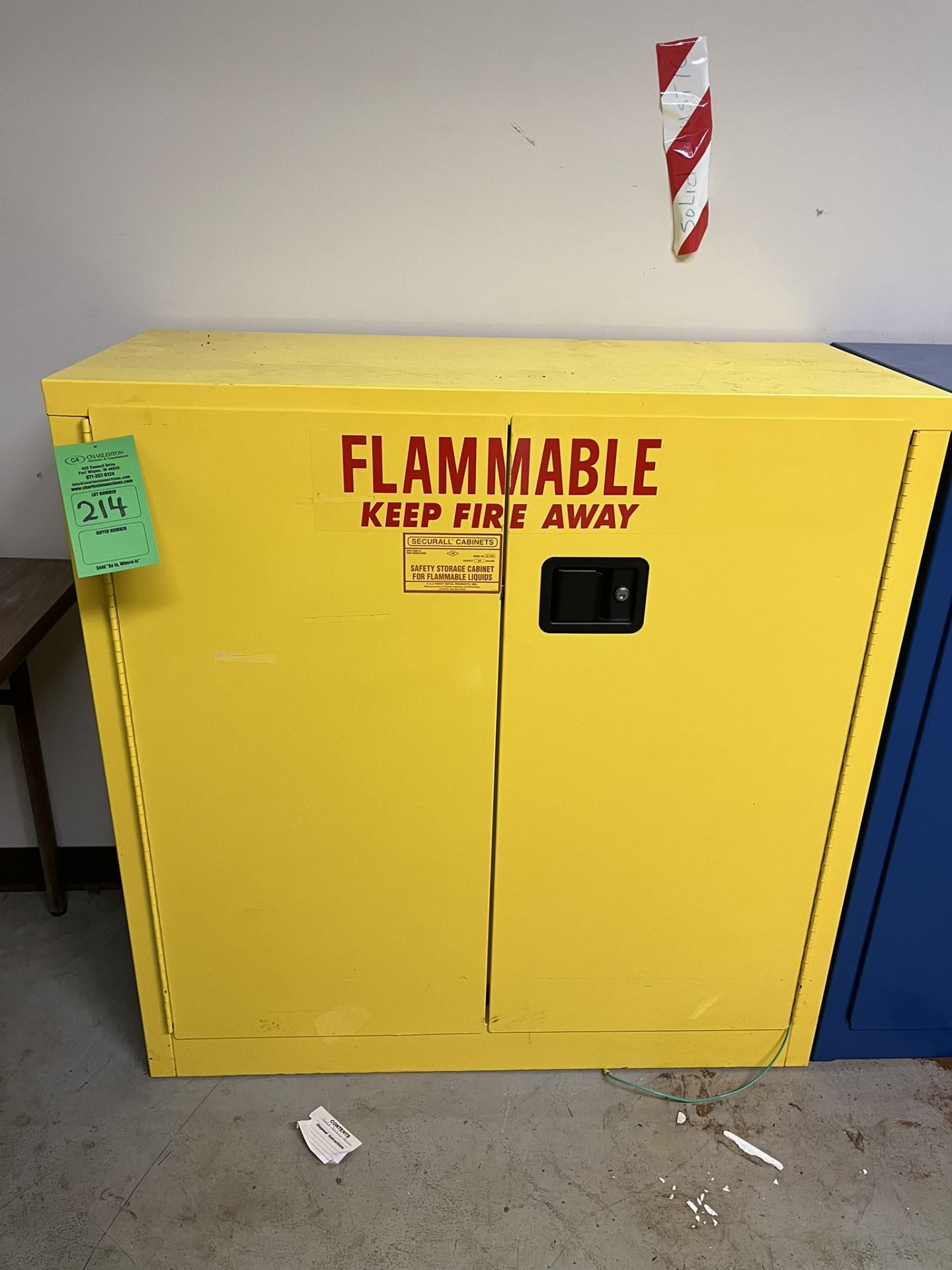 SECURALL FLAMMABLE CABINET (ZONE 5)