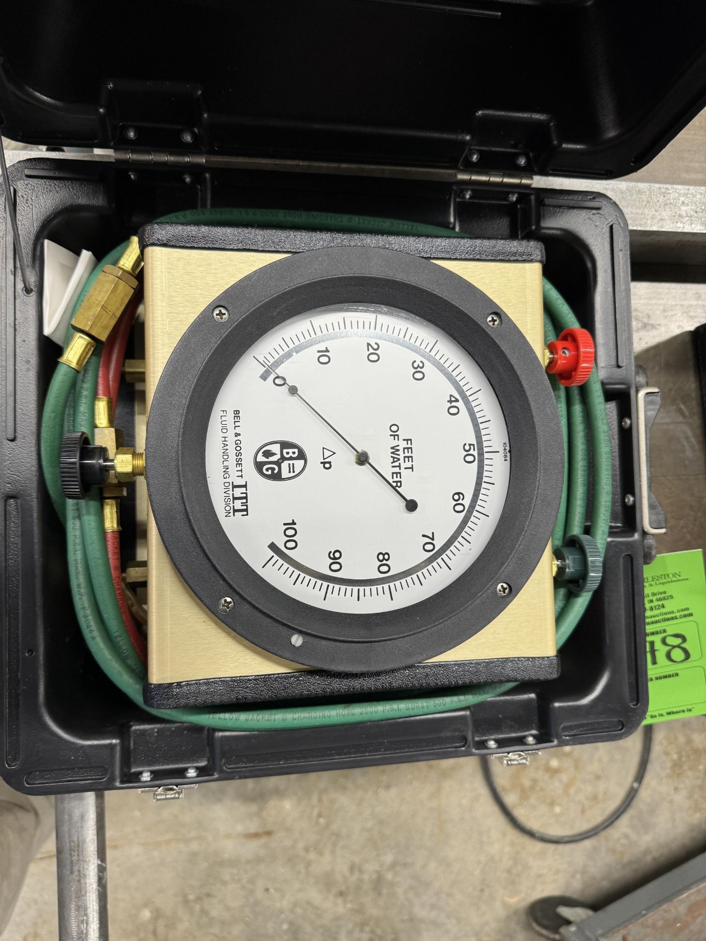 BELL AND GOSSETT 809-BG FLOW TEST KIT (ZONE 5) - Image 2 of 3