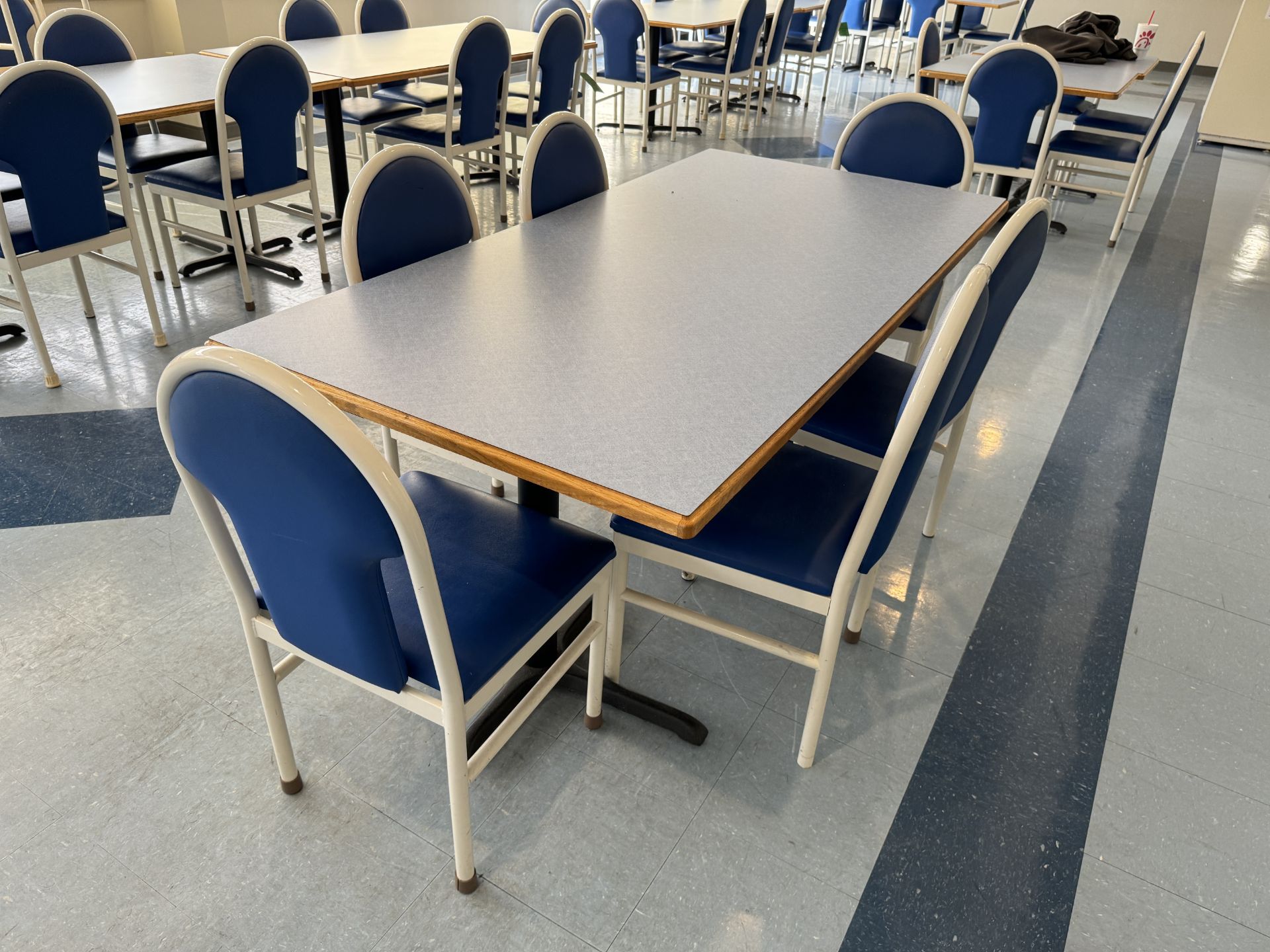 DINING TABLE WITH (6) CHAIRS (ZONE 3) - Image 2 of 2