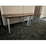 (2) OFFICE TABLES (ZONE 1)
