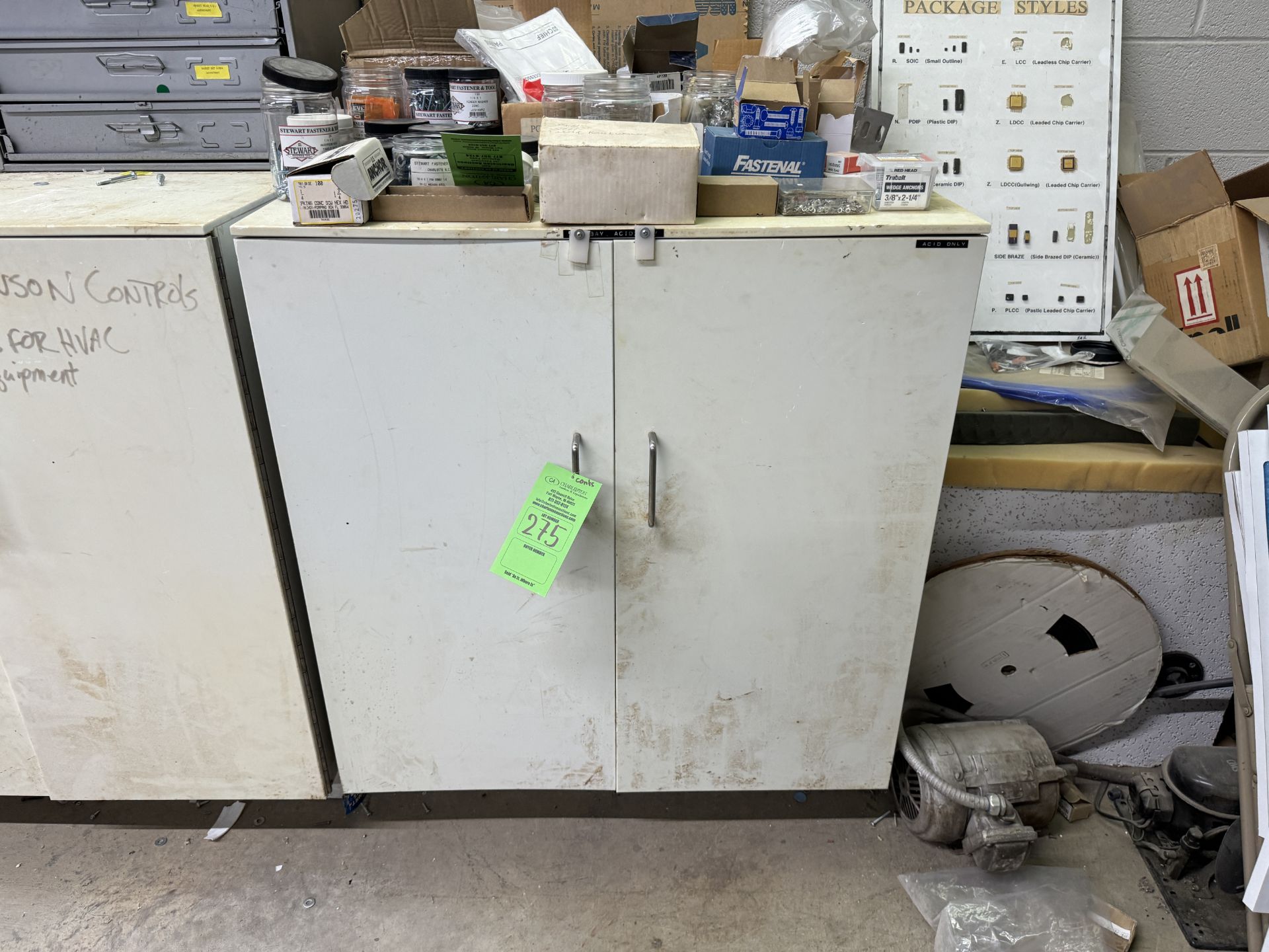 (3) WORK TOP STORAGE CABINETS (ZONE 5) - Image 2 of 3