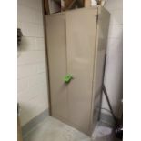 2-DOOR CABINET AND CONTENTS (ZONE 5)