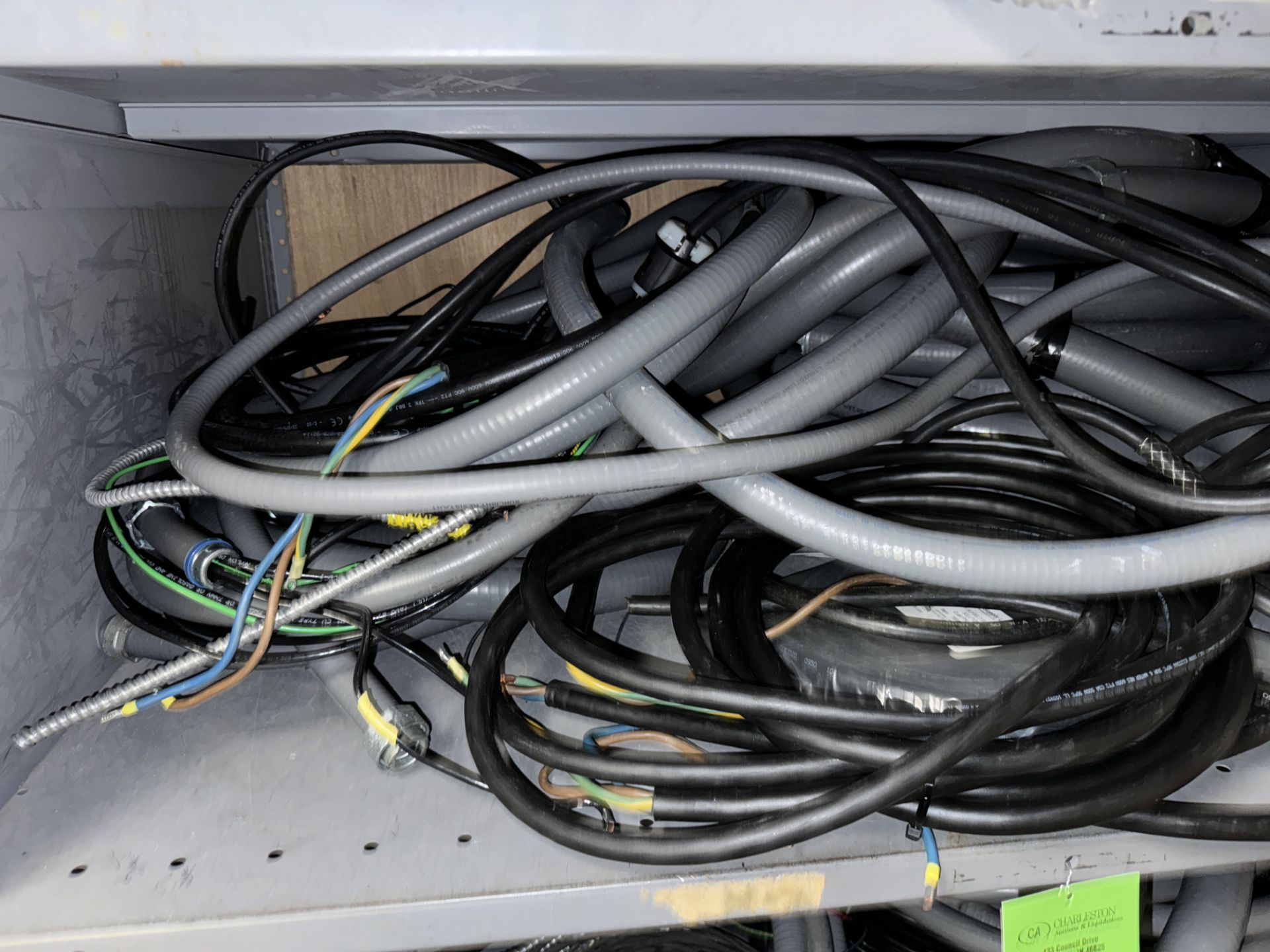 CONTENTS OF RACK: ASSORTED COPPER WIRE (ZONE 5) - Image 4 of 11