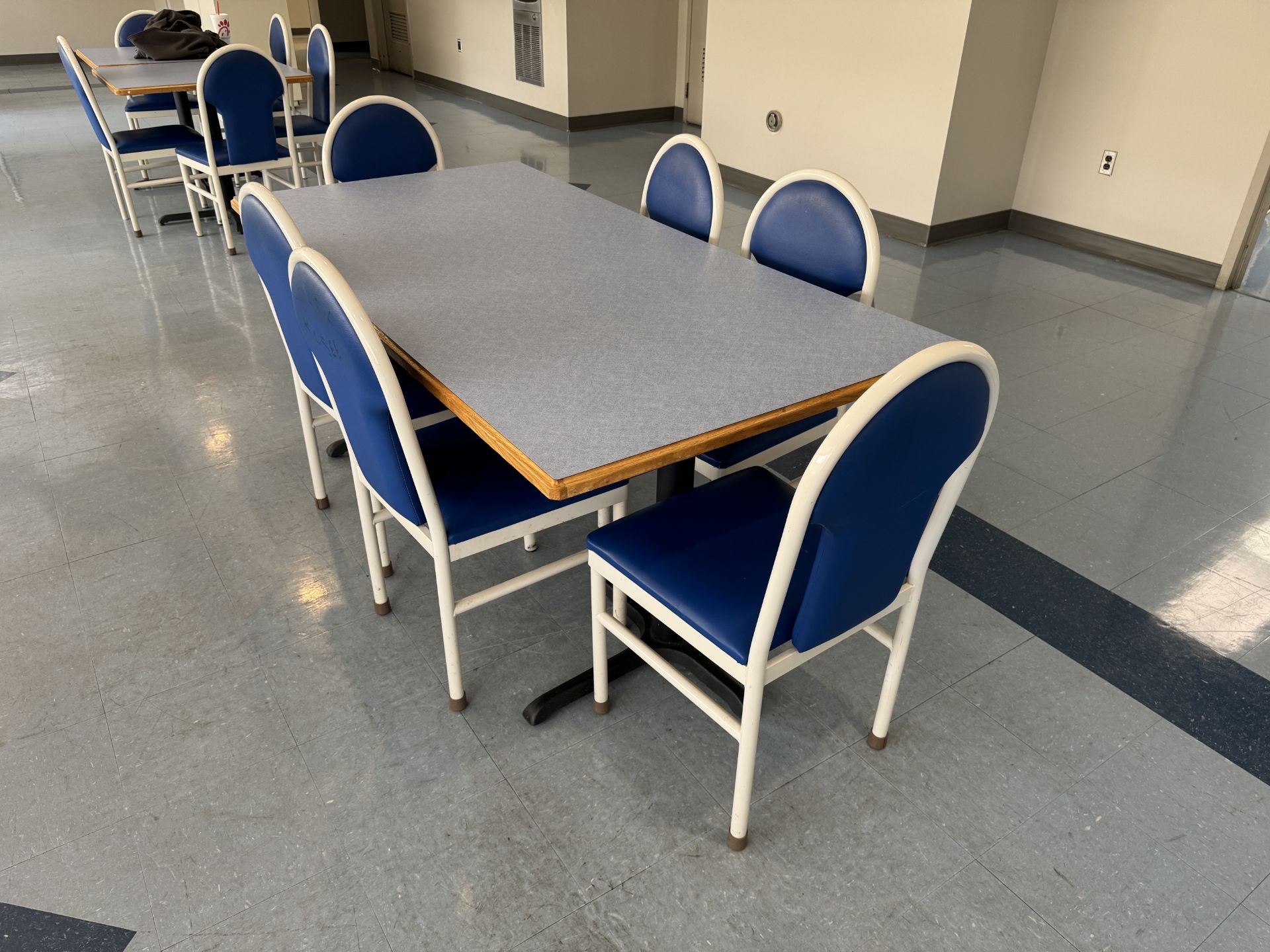 DINING TABLE WITH (6) CHAIRS (ZONE 3) - Image 2 of 2