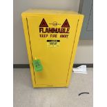 JUSTRITE FLAMMABLE CABINET MODEL # RM-8248; 15 GALLON CAPACITY (ZONE 3)