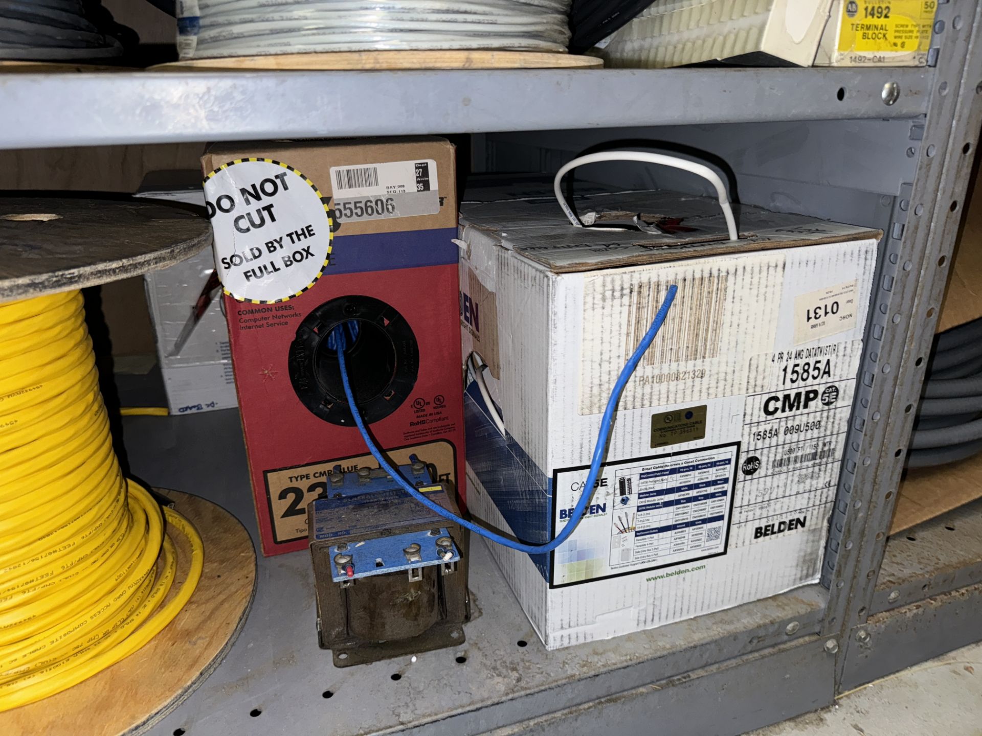 CONTENTS OF RACK: ASSORTED COPPER WIRE (ZONE 5) - Image 11 of 11