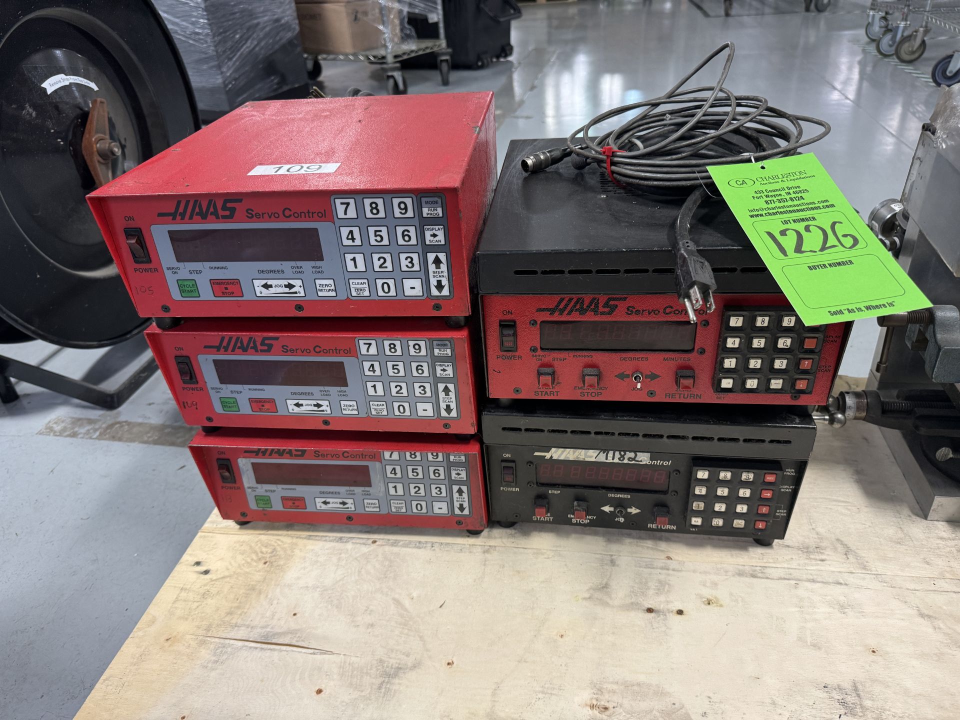 (5) HAAS SERVO CONTROL BOXES