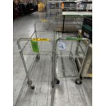 (2) WIRE CARTS