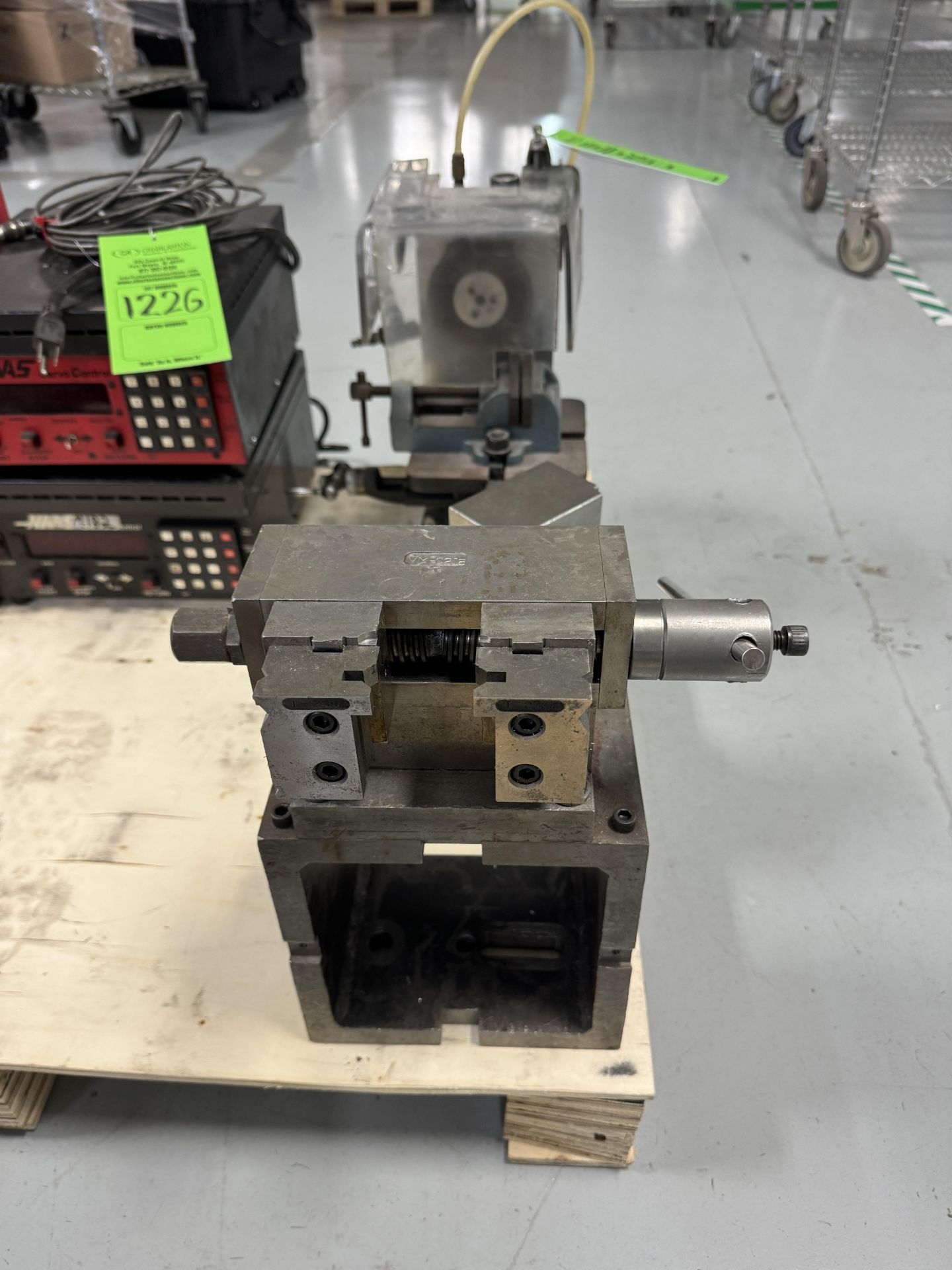 CUSTOM GRIDNING FIXTURE WITH VISE AND (2) CLAMPING FIXTURES
