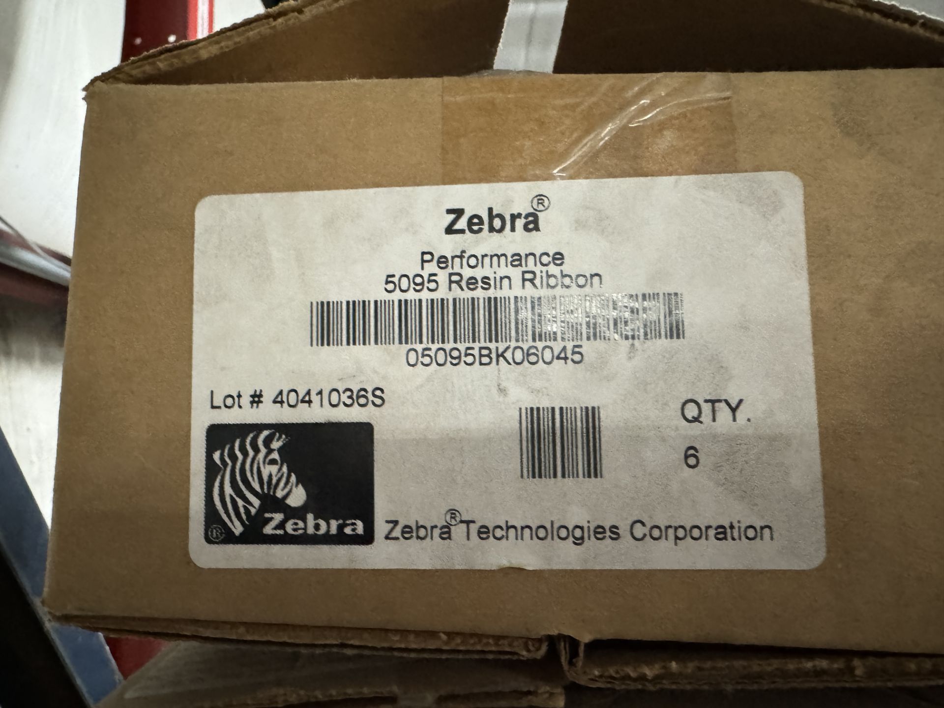 ZEBRA ZP505 LABEL PRINTER WITH (2) BOXES OF (6) 5095 RESIN RIBBON - Image 2 of 2