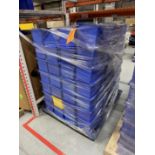 PALLET OF PLASTIC BINS