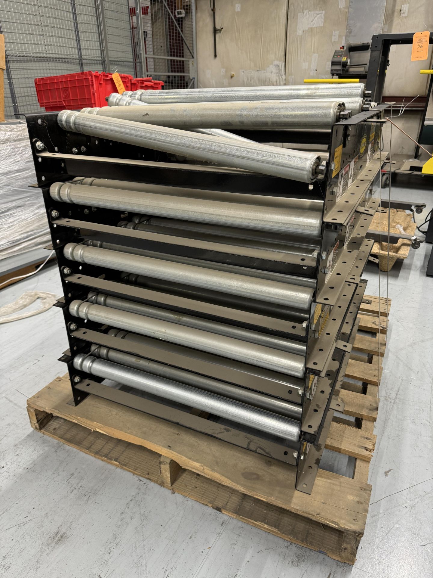 (2) PALLETS OF HYTROL ROLLER CONVEYOR: (5) SECTIONS: 26" WIDE X 36" LONG - Image 2 of 4