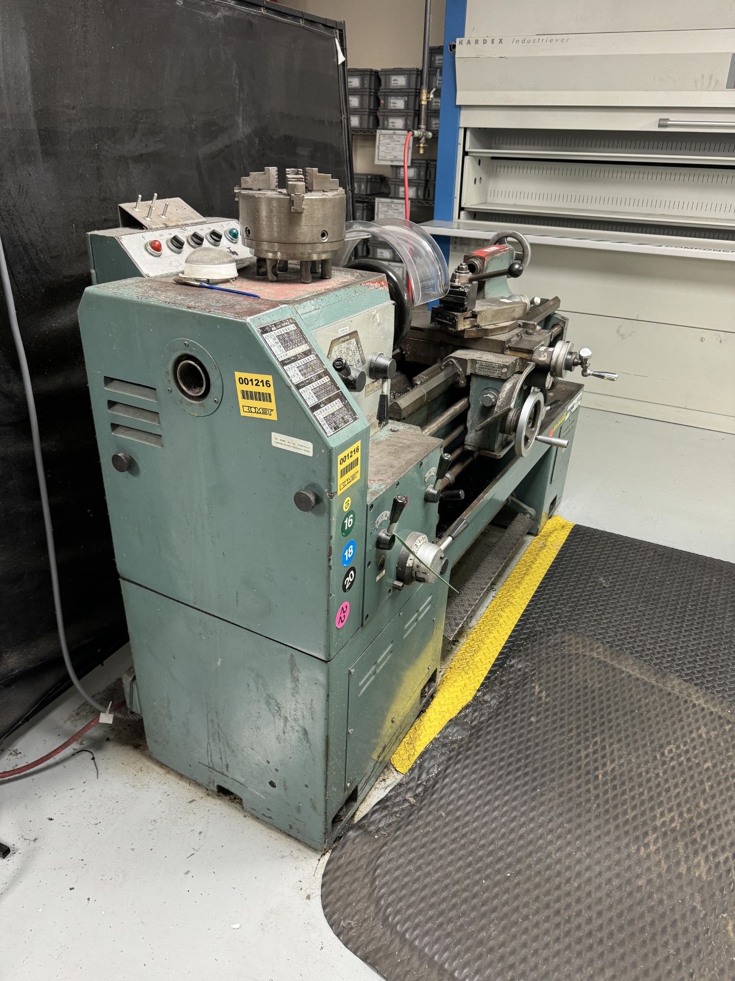 VICTOR TAICHUNG FORTUNE 1640 LATHE SERIAL # 56505; 7.5 HP; 16"X40"X56" LENGTH OF BED - Image 2 of 5