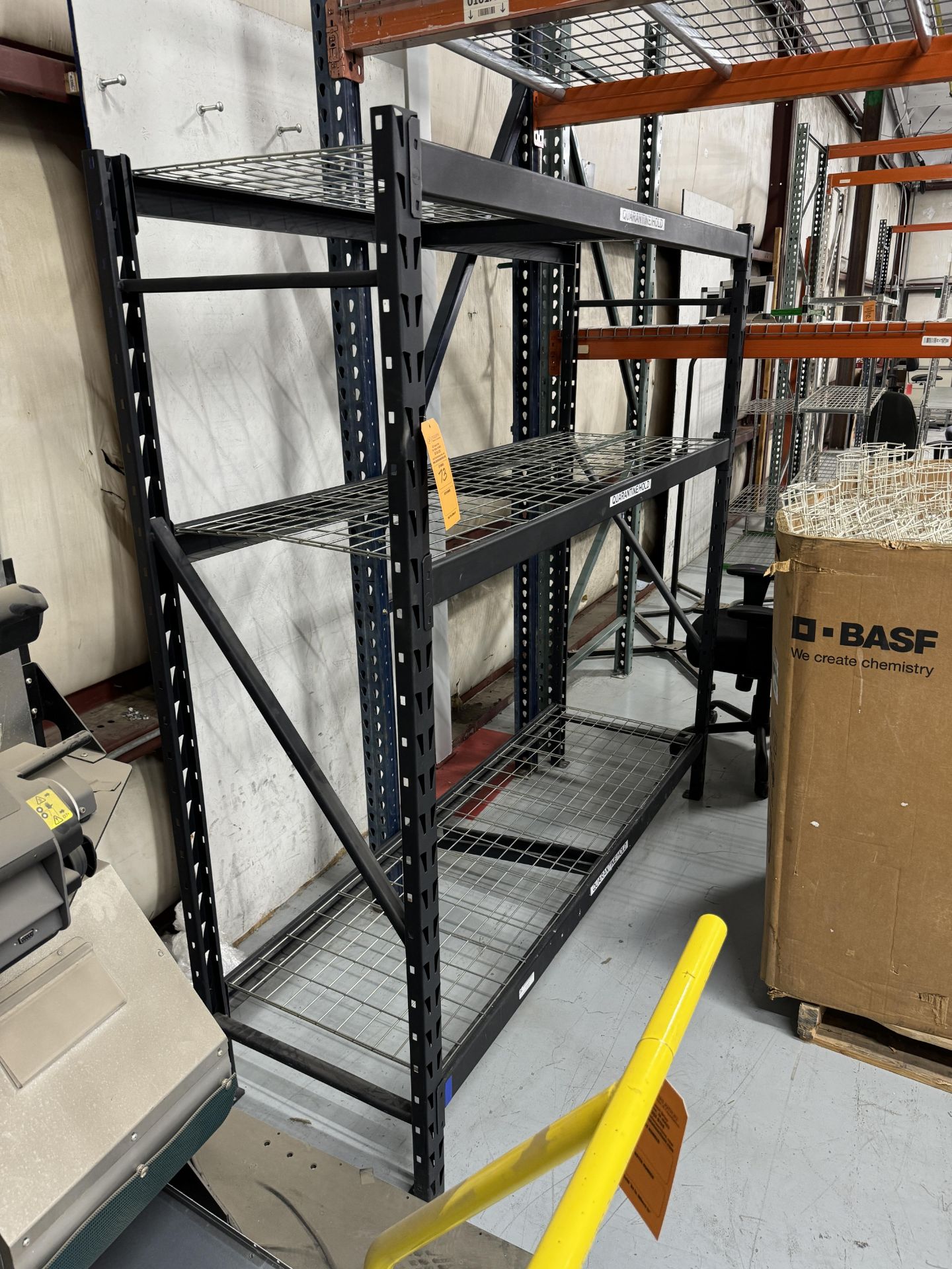 (1) SECTION RACKING: 6'X2'X6' TALL