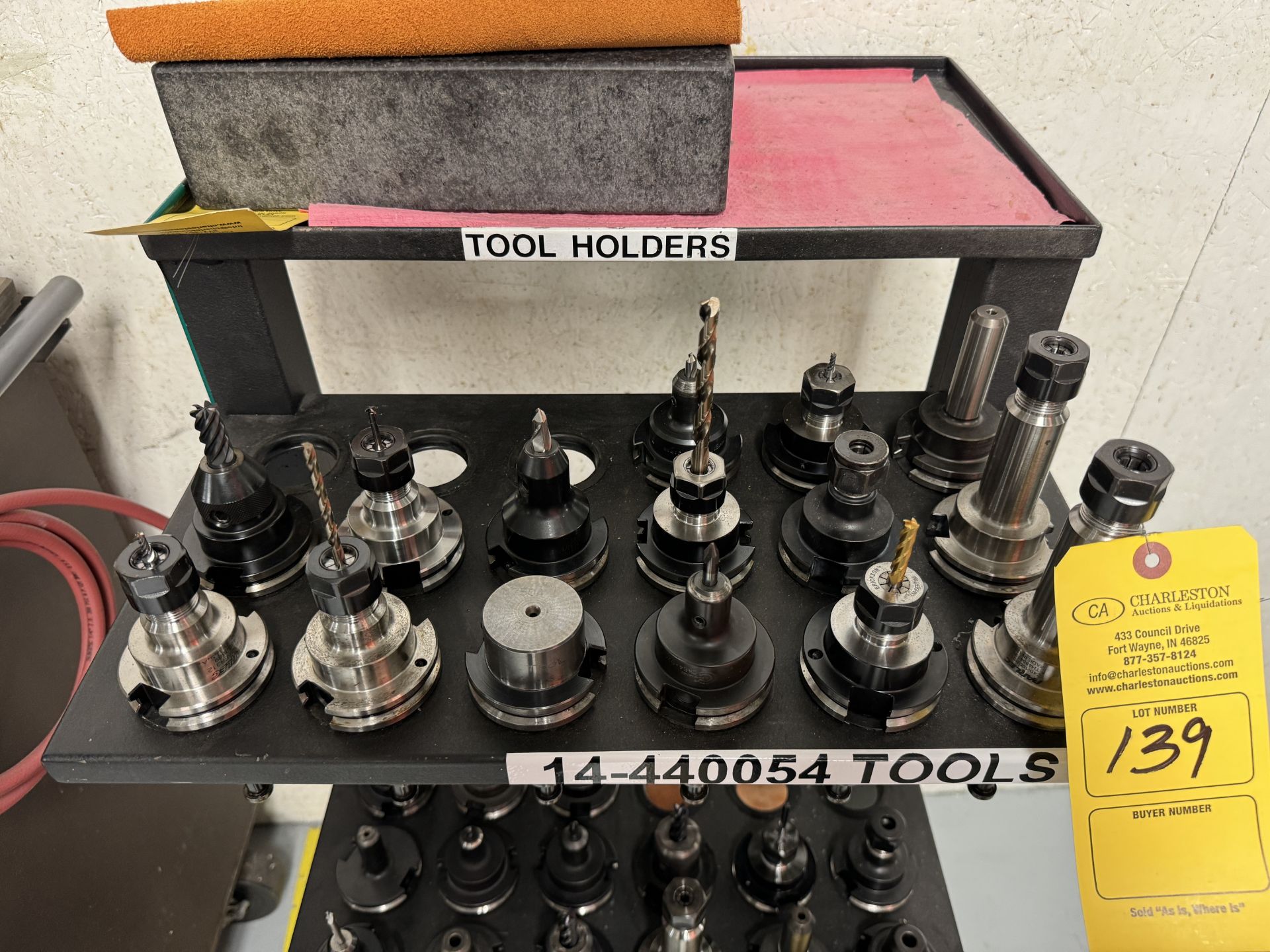 (15) CAT 40 TOOL HOLDERS