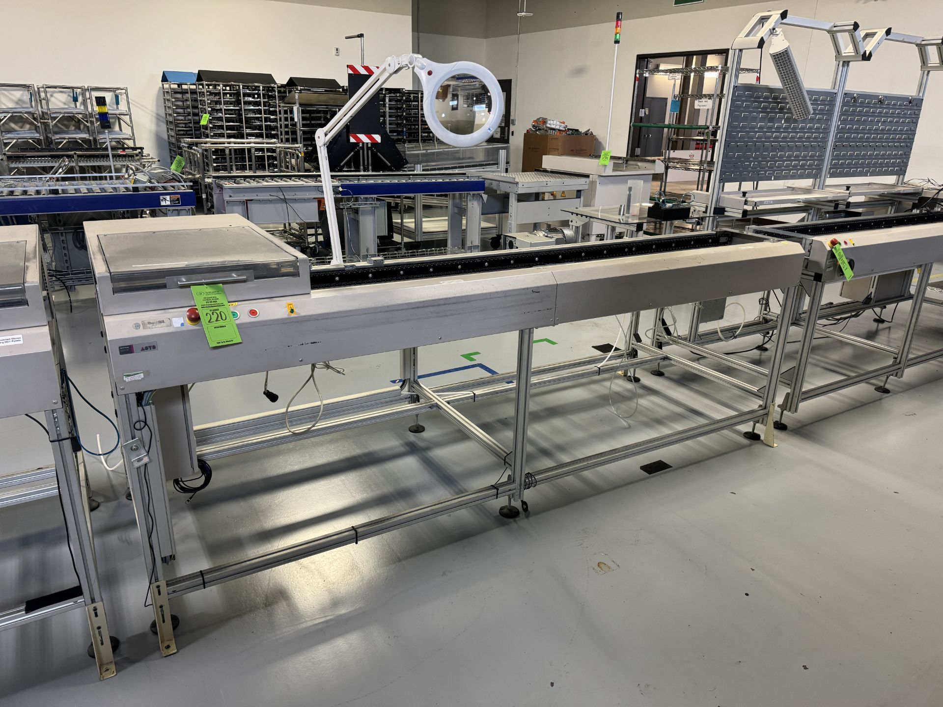ASYS AUTOMATED HANDLING CONVEYOR TYPE: SGM-01 SERIAL # 042110