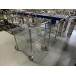 (2) WIRE MATERIAL CARTS