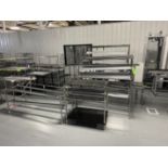 (4) CREE FORM GRAVITY FLOW CONVEYORS