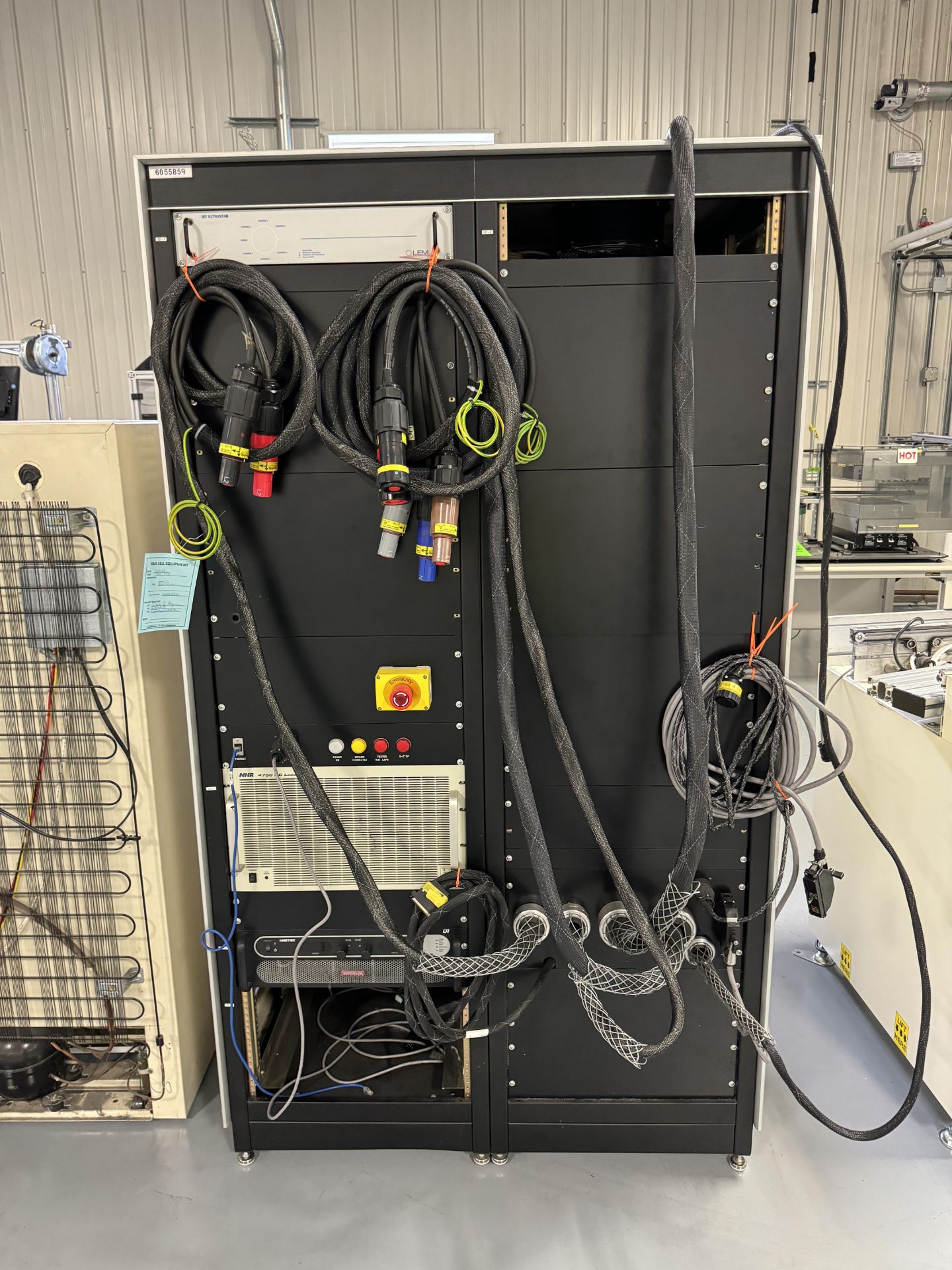 TEST CABINET INCLUDING SORENSEN SGA 15/267 POWER SUPPLY; NHR 4760 DC LOAD BANK; LEM IST ULTRASTAB - Image 2 of 5