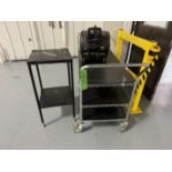 WIRE MATERIAL CART W/BLOWER