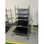 MOBILE WIRE RACK AND MATERIAL CART
