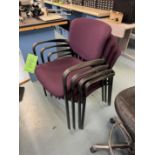 (4) STACKABLE CHAIRS
