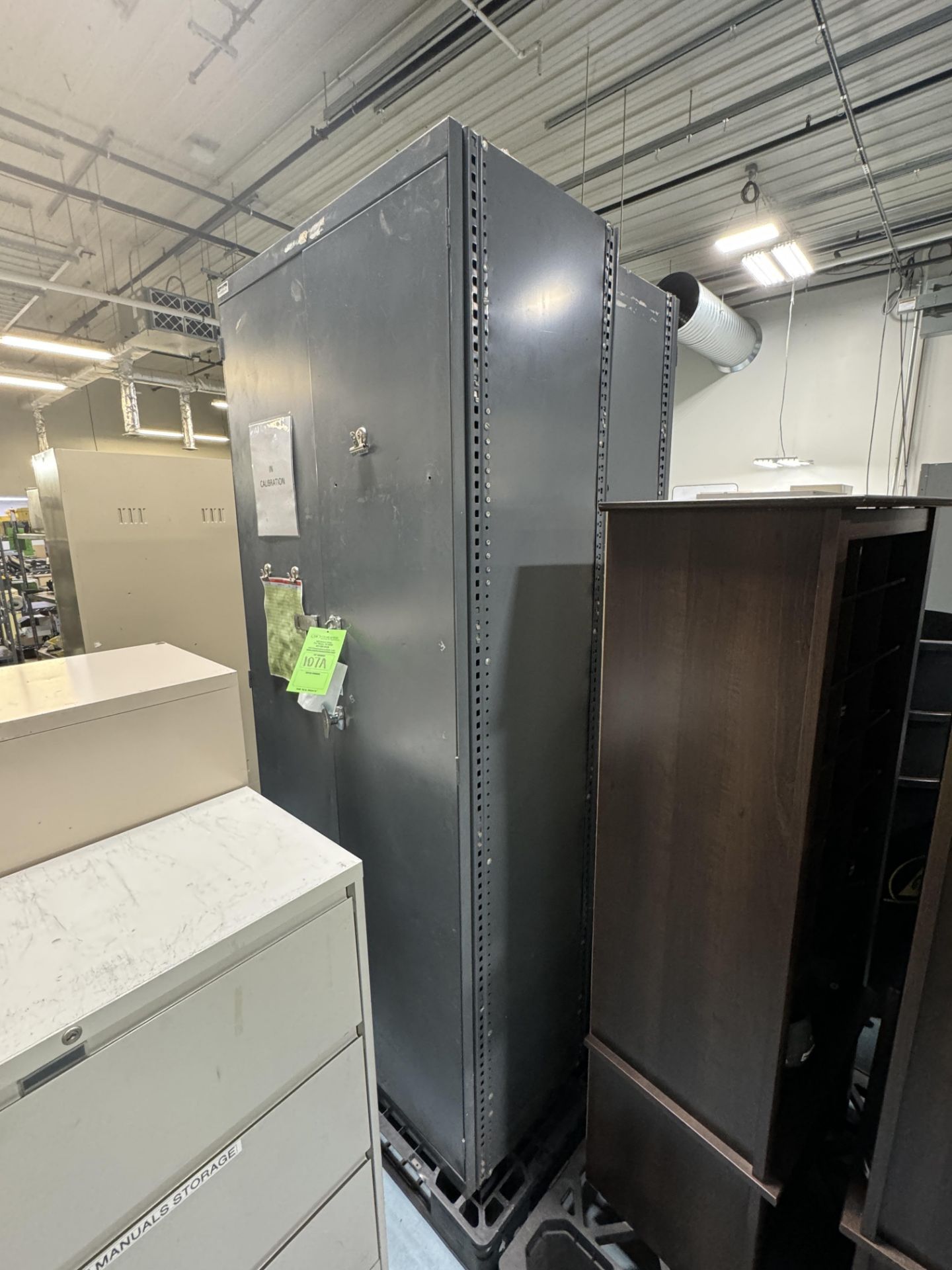 (2) 2-DOOR HEAVY DUTY CABINETS