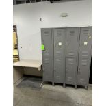 LOCKER SECTION AND TABLE