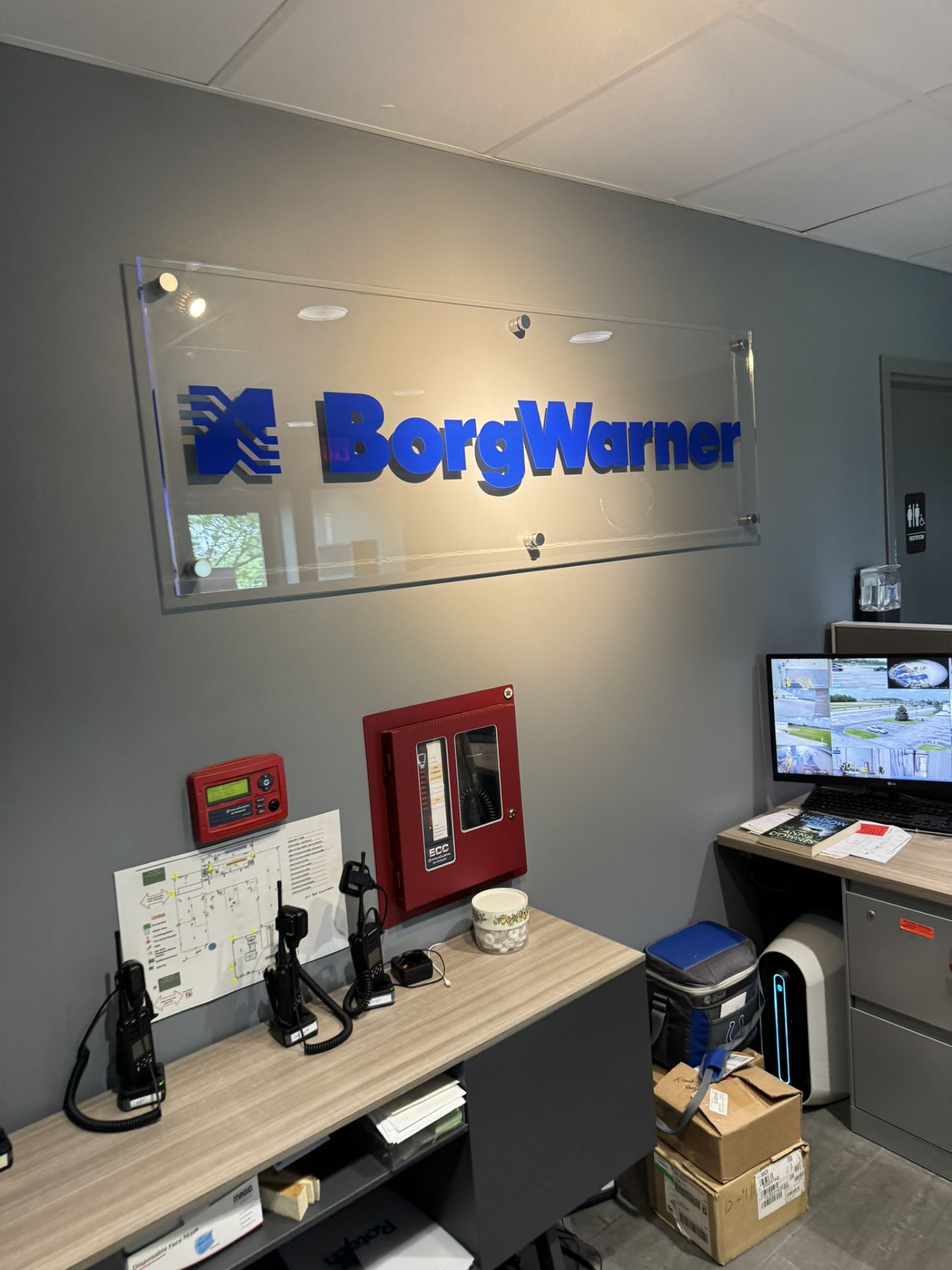 BORG WARNER SIGN (FOR RECREATIONAL USE ONLY)