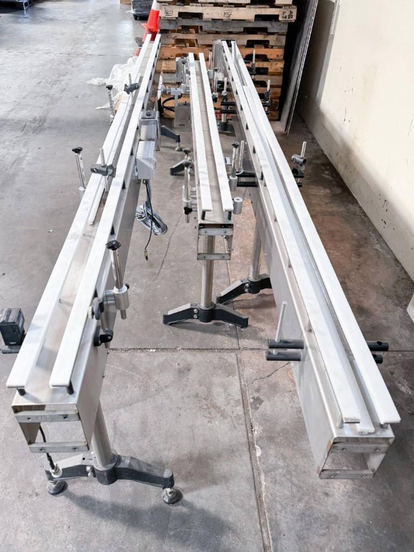 3 SS Conveyors no Belts - Image 2 of 2