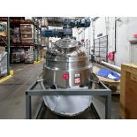 NEW - 1000 Liter, SS, Fully Jacketed, Vacuum, Triple Motion Mixing Kettle