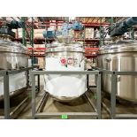 NEW - 1500 Liter, SS, Fully Jacketed, Vacuum, Dual Motion Mixing Kettle