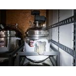 New, 500 Liter SS Fully Jacketed Vacuum Triple Motion Mixing Kettle