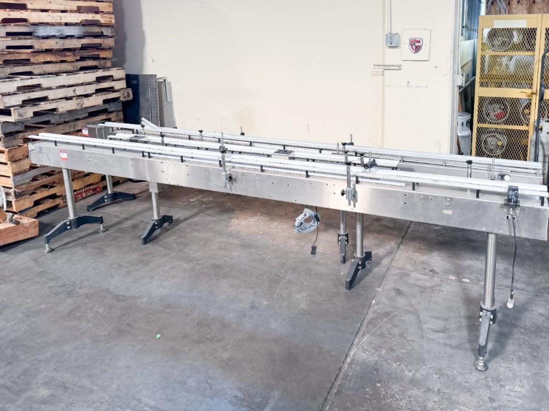 3 SS Conveyors no Belts