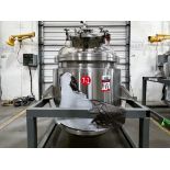 NEW - 500 Liter SS Fully Jacketed Vacuum Triple Motion Mixing Kettle