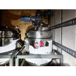 NEW - 500 Liter, SS, Fully Jacketed, Vacuum, Triple Motion Mixing Kettle