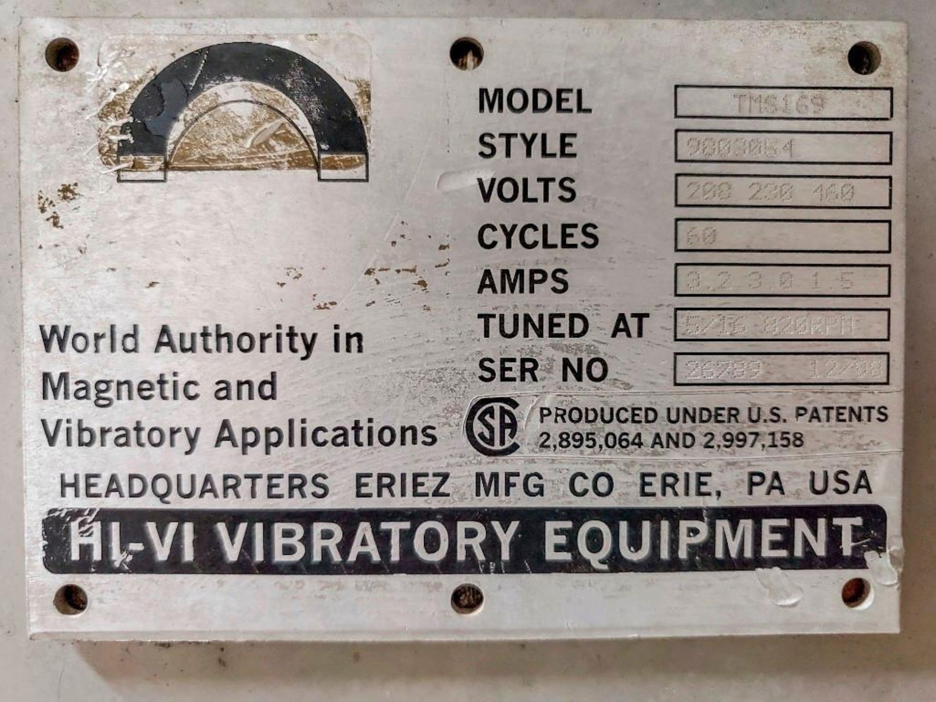Vibratory Equipment - Image 2 of 2