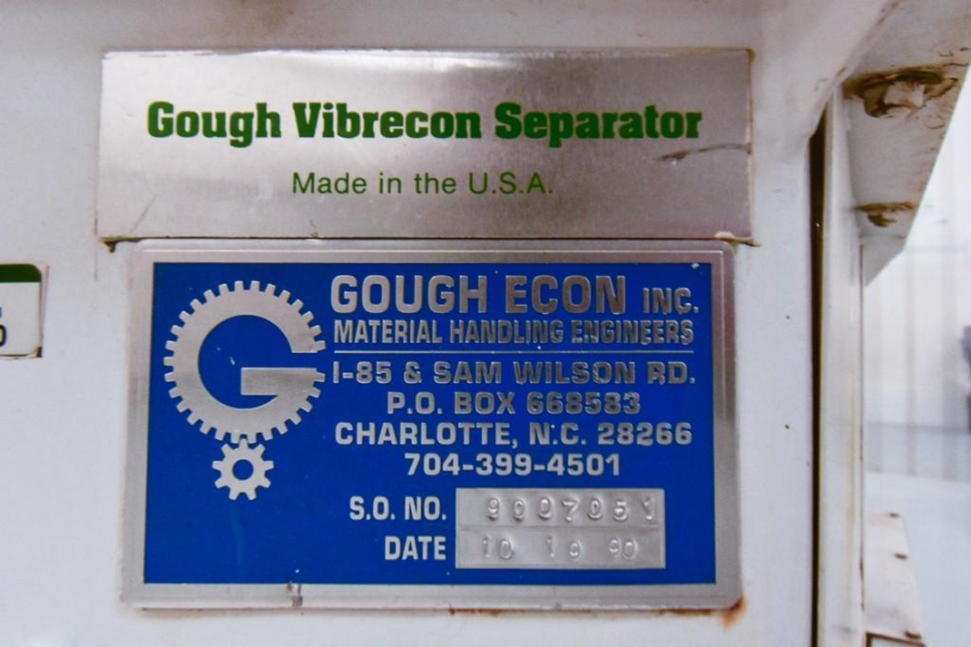 Gough ECON Vibrecon Separator - Image 8 of 8
