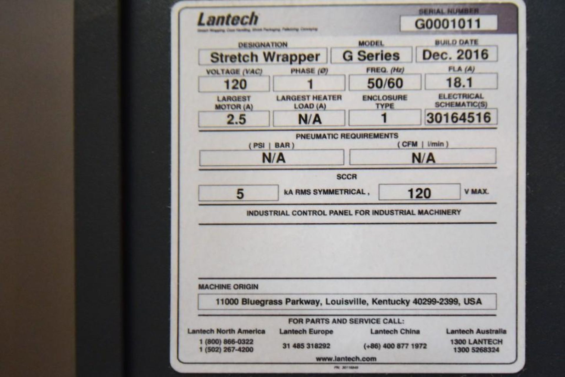 Lantech Stretch Wrapper - Image 3 of 3
