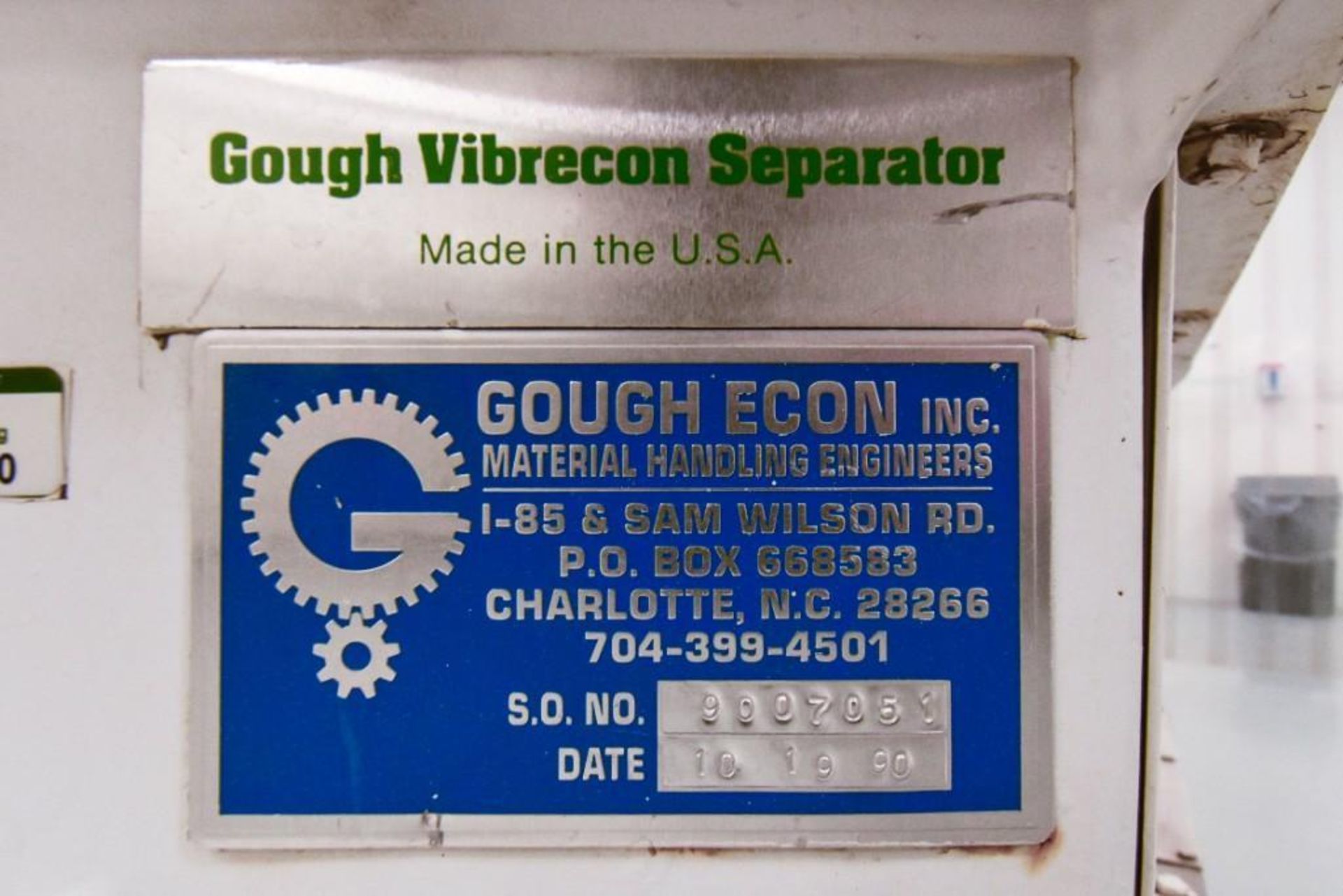 Gough ECON Vibrecon Separator - Image 7 of 8