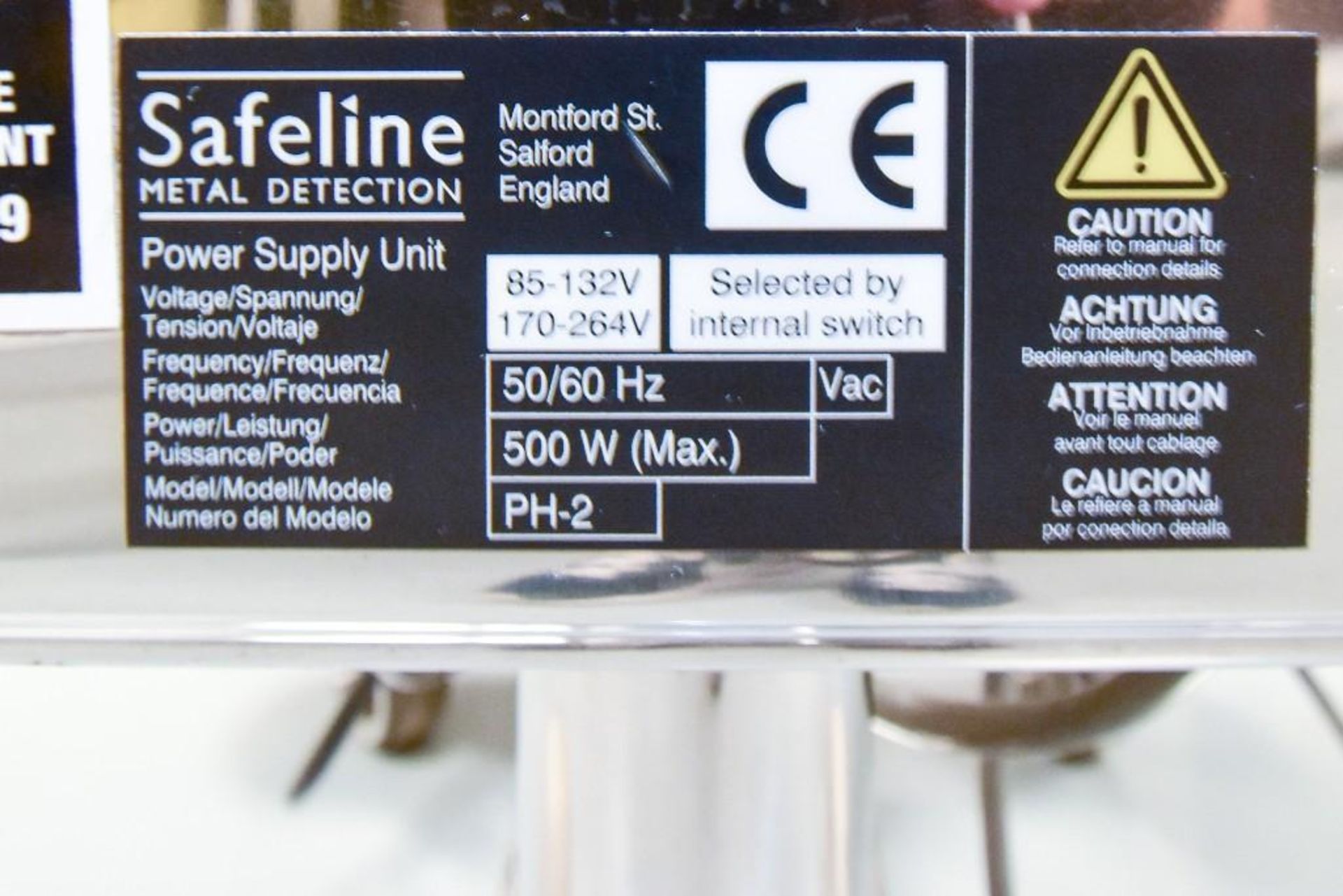 Safeline Metal Detector SAF69260 // PH2 - Image 9 of 9