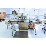 Conveyor w/ pneumatic system for capsule/tablet counting system